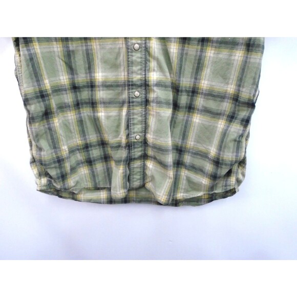 Carhartt Bozeman Shirt Men Size L Rugged Flex Relaxed Fit Pearl Snap Lightweight - Picture 3 of 9